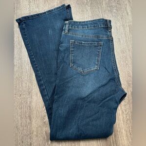 Jeans by Sophia Vergara Bootcut Flare Marisol High Rise Dark Blue Wash